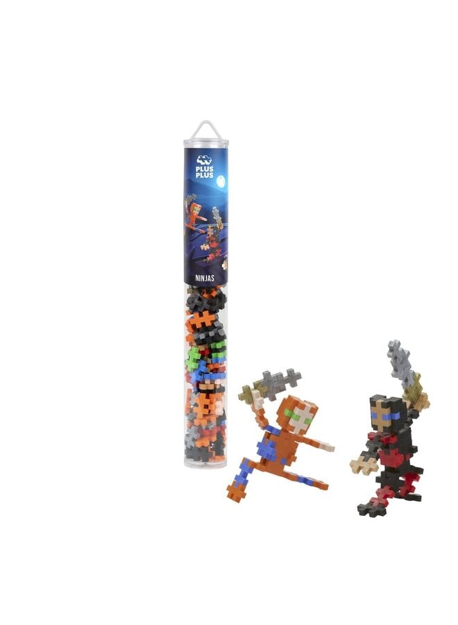 Plus-Plus | NInjas Tube - 100 stuks