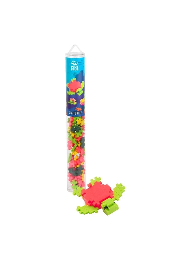 Plus-Plus | Sea TurtleTube - 100 stuks