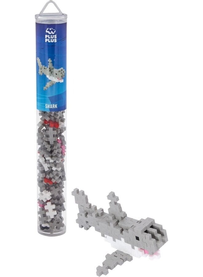 Plus-Plus | Shark Tube - 100 stuks