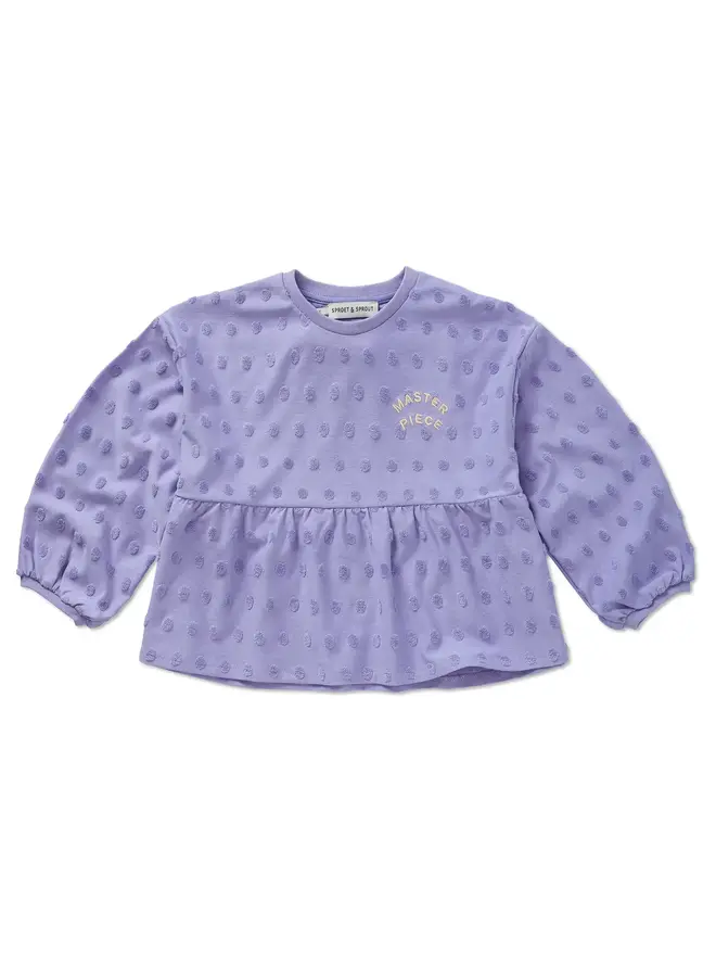 T-shirt girls boxy peplum