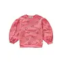 Sweatshirt Club Chaos print pink