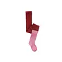 Tights colourblock red