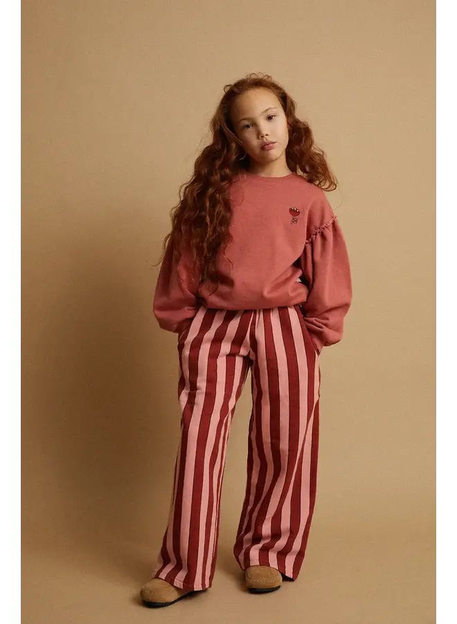 Sweatshirt girls puff sleeves
