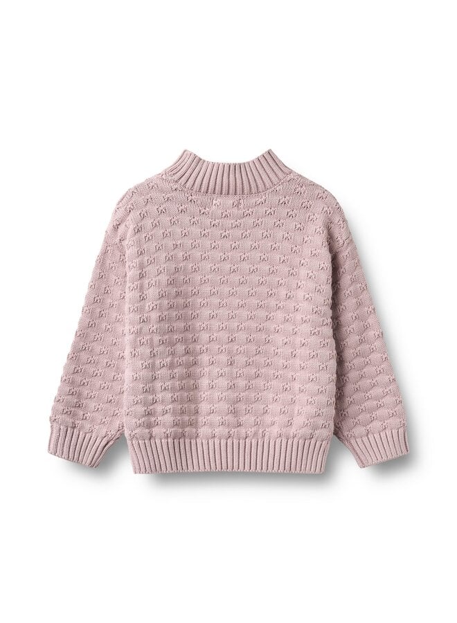 Chunky Knit Pullover Abby | Soft Lilac