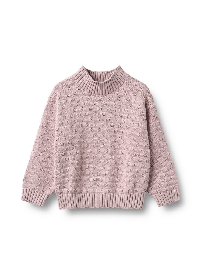 Chunky Knit Pullover Abby | Soft Lilac