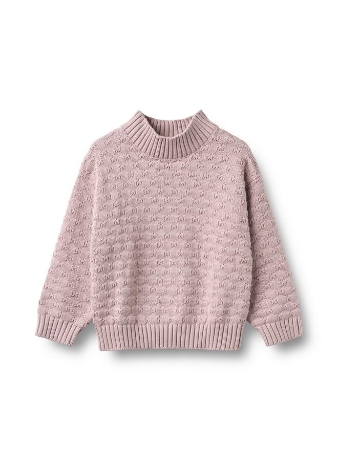 Chunky Knit Pullover Abby | Soft Lilac
