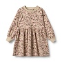 Jersey dress L/S Dorthea | Flower Wine