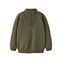 NMMOSCAR LS NREG HALF ZIP SWEAT BRU