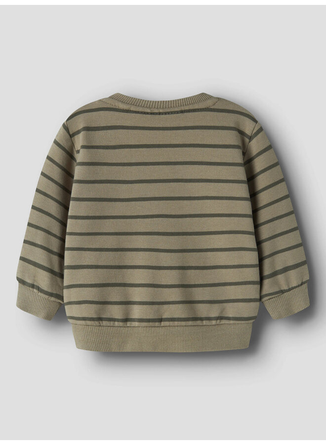 NBMNADDEL LS SWEAT BRU – GREEN
