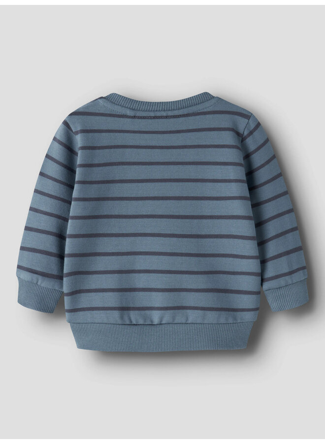 NBMNADDEL LS SWEAT BRU – BLUE