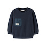 NMMOSBORNE LS SWEAT TOP – BLUE