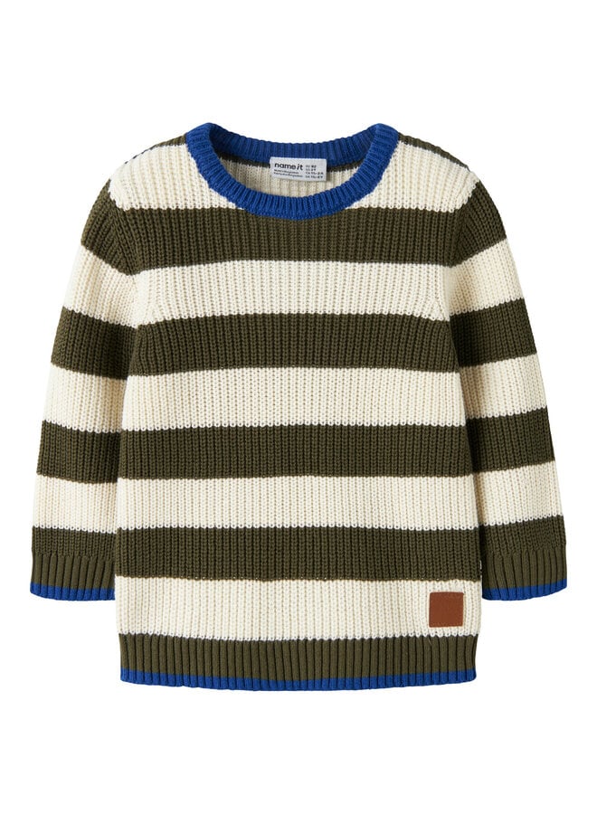 NMMNEREUS LS KNIT – GREEN