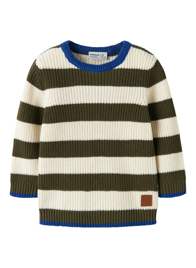 NMMNEREUS LS KNIT – GREEN