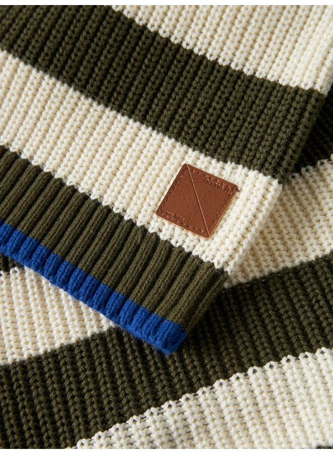 NMMNEREUS LS KNIT – GREEN