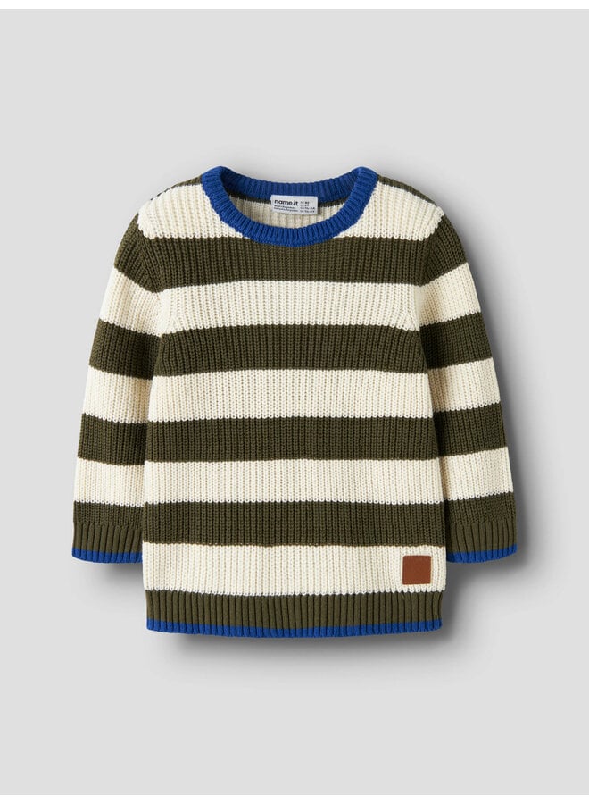 NMMNEREUS LS KNIT – GREEN