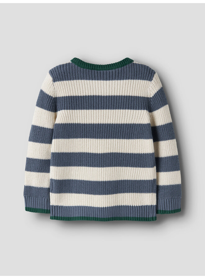 NMMNEREUS LS KNIT – BLUE