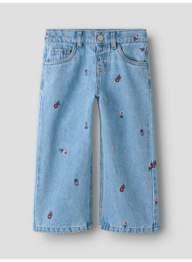 NMFROSE WIDE EMB JEANS 4711-ZA