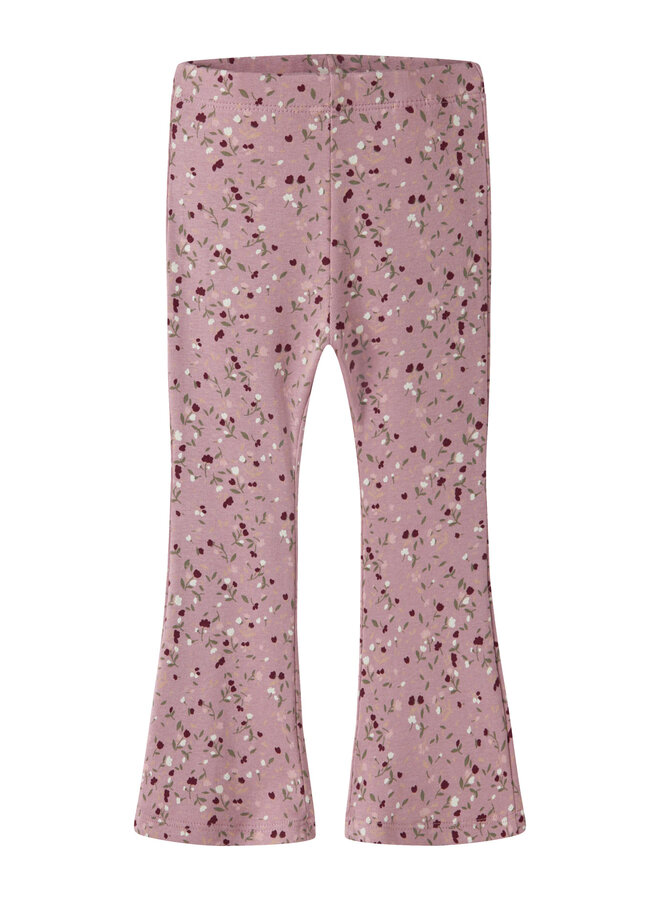 NMFOCEANA XSL FLARED LEGGING – PURPLE