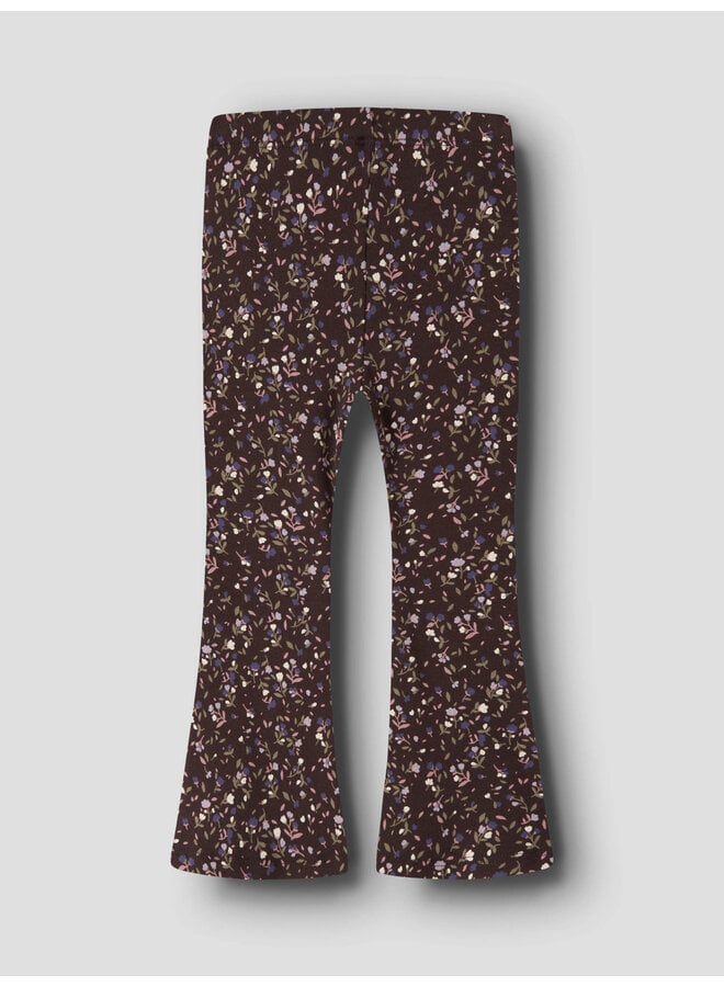 NMFOCEANA XSL FLARED LEGGING – BROWN