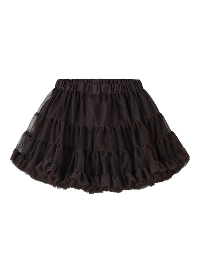 NMFRITUL TULLE SKIRT - RED