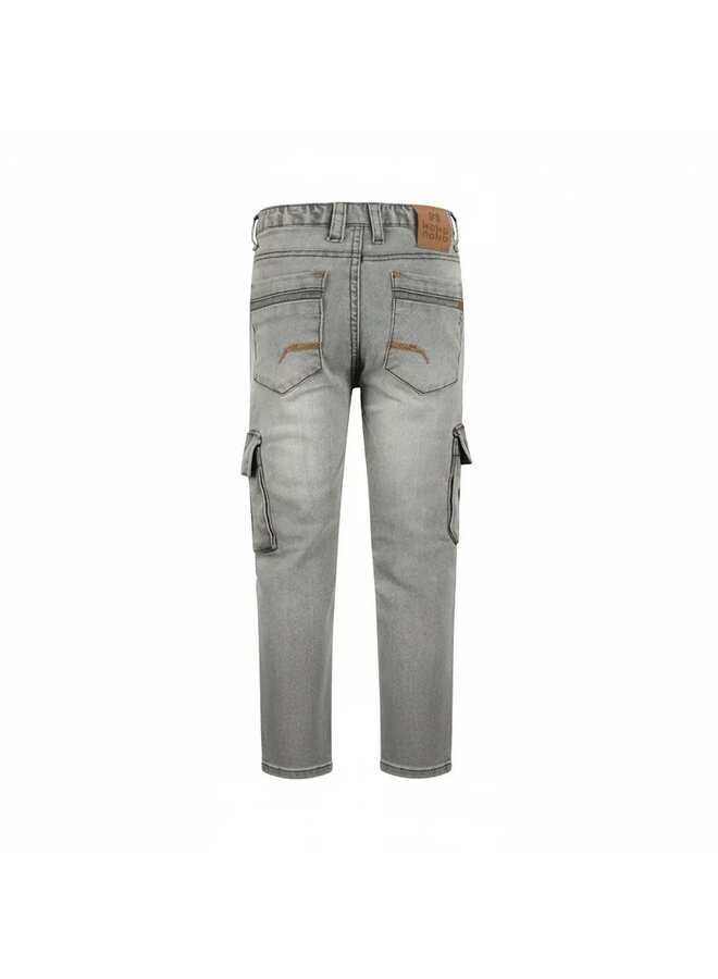 Jeans, loose fit Denim mid. gray