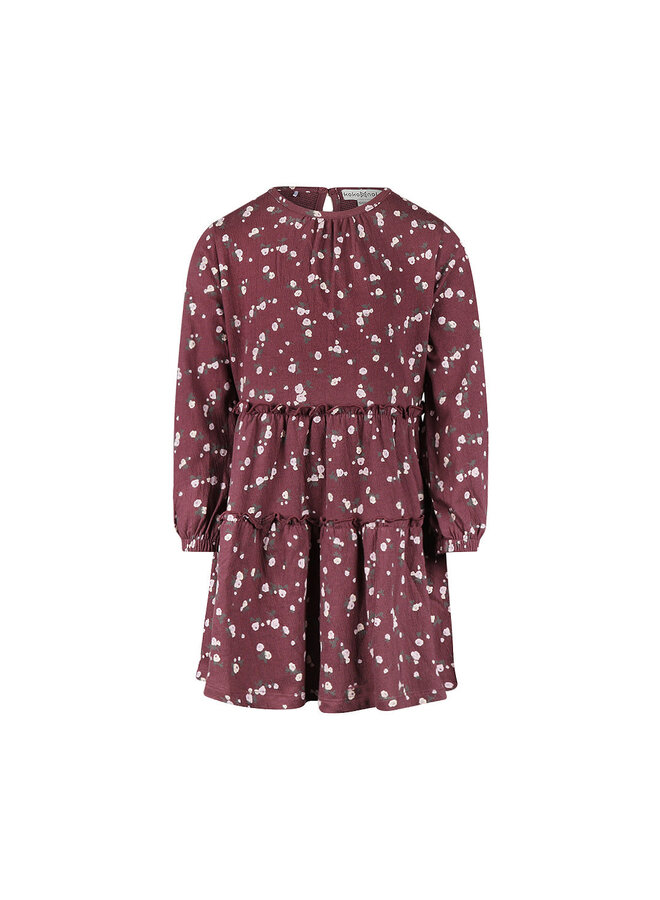 Dress ls Eggplant
