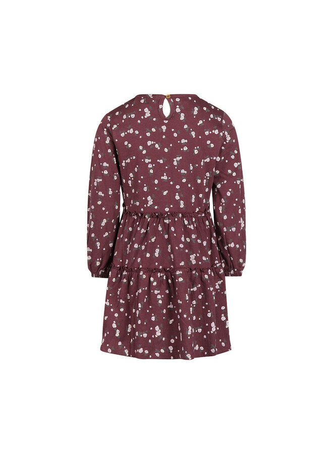 Dress ls Eggplant