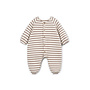STRIPED FLAMÉ JERSEY JUMPSUIT DRAWING