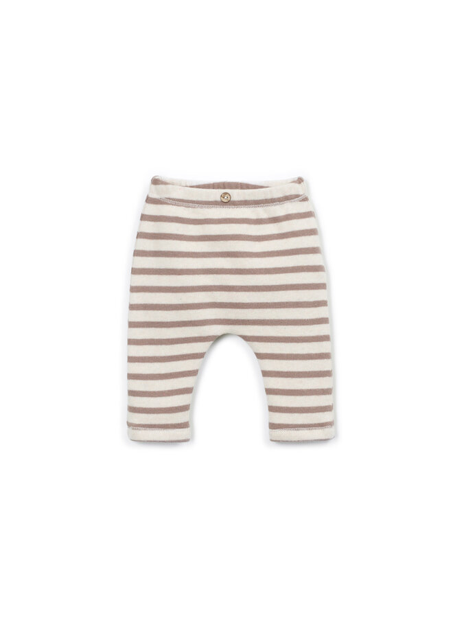 STRIPED JERSEY LEGGINGS DRAWING
