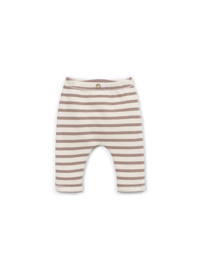 STRIPED JERSEY LEGGINGS DRAWING