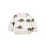 PRINTED FLEECE SWEATER DINO
