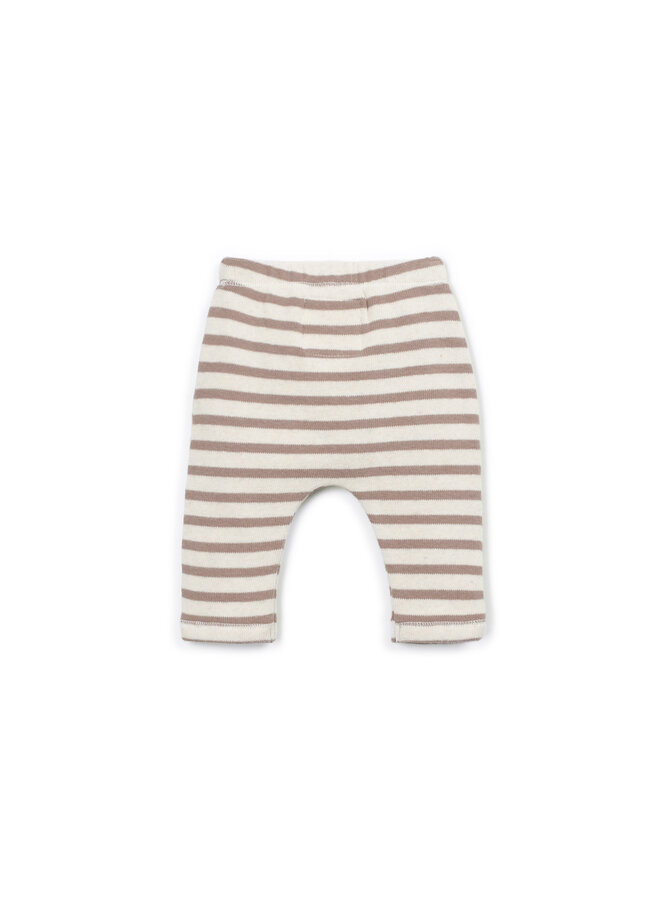 STRIPED JERSEY LEGGINGS DRAWING