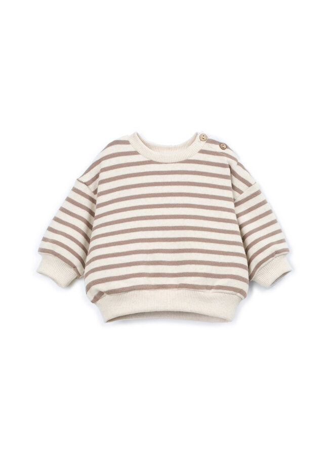 STRIPED JERSEY SWEATER DRAWING