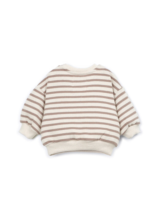 STRIPED JERSEY SWEATER DRAWING
