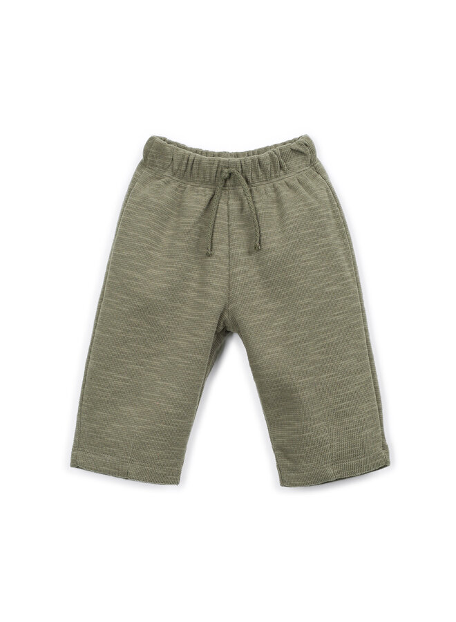 FLAMÉ RIB TROUSERS STONES