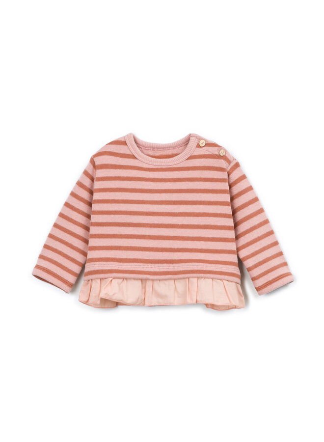 STRIPED JERSEY SWEATER TAPESTRY