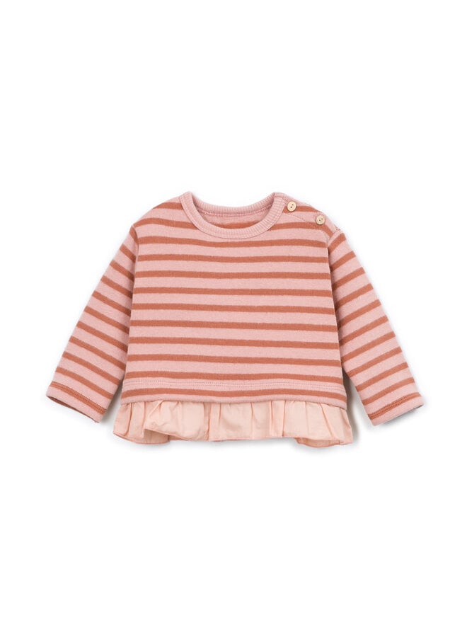 STRIPED JERSEY SWEATER TAPESTRY