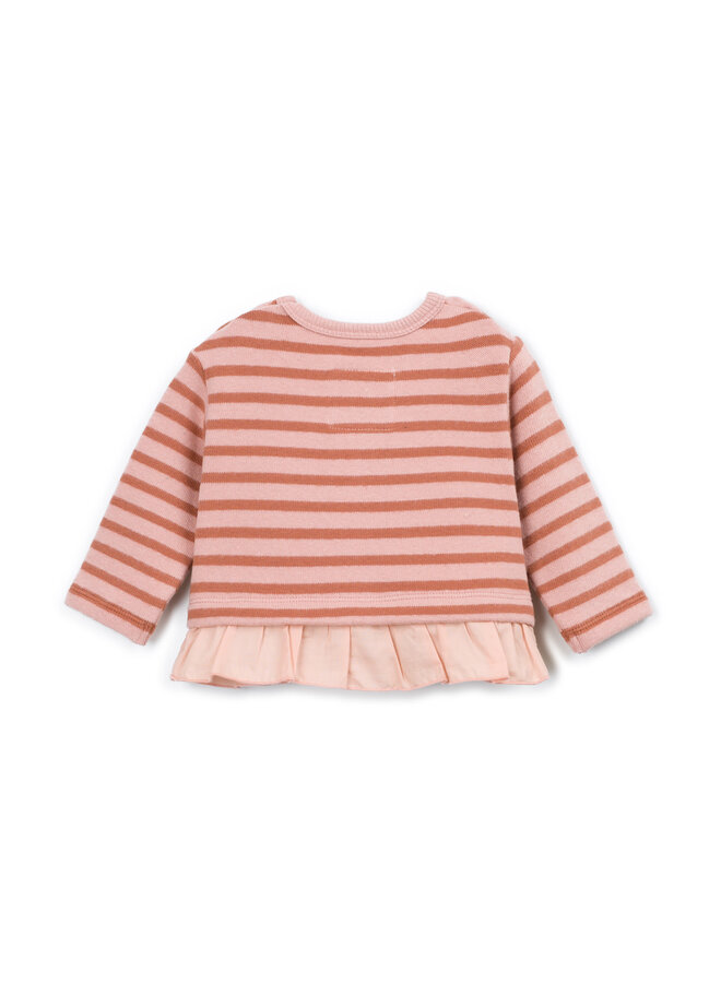 STRIPED JERSEY SWEATER TAPESTRY