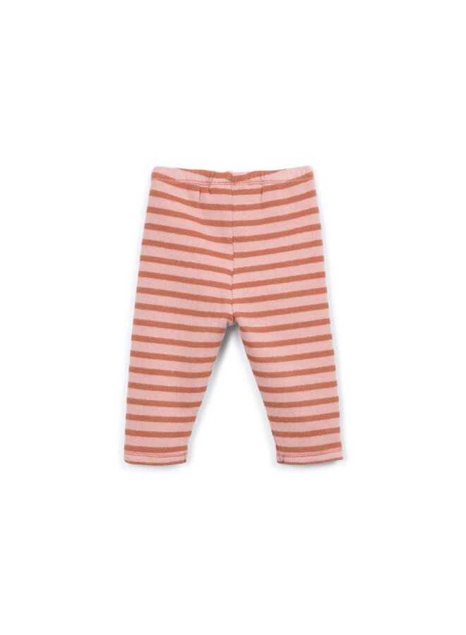 STRIPED JERSEY LEGGINGS TAPESTRY