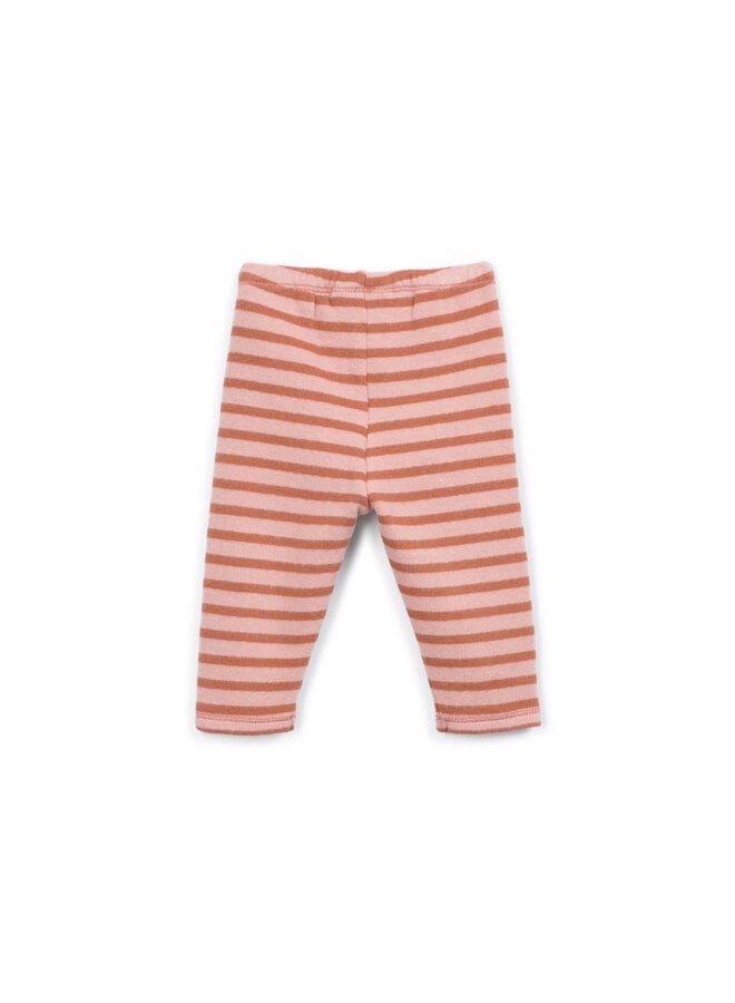 STRIPED JERSEY LEGGINGS TAPESTRY