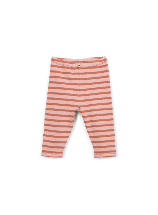 STRIPED JERSEY LEGGINGS TAPESTRY