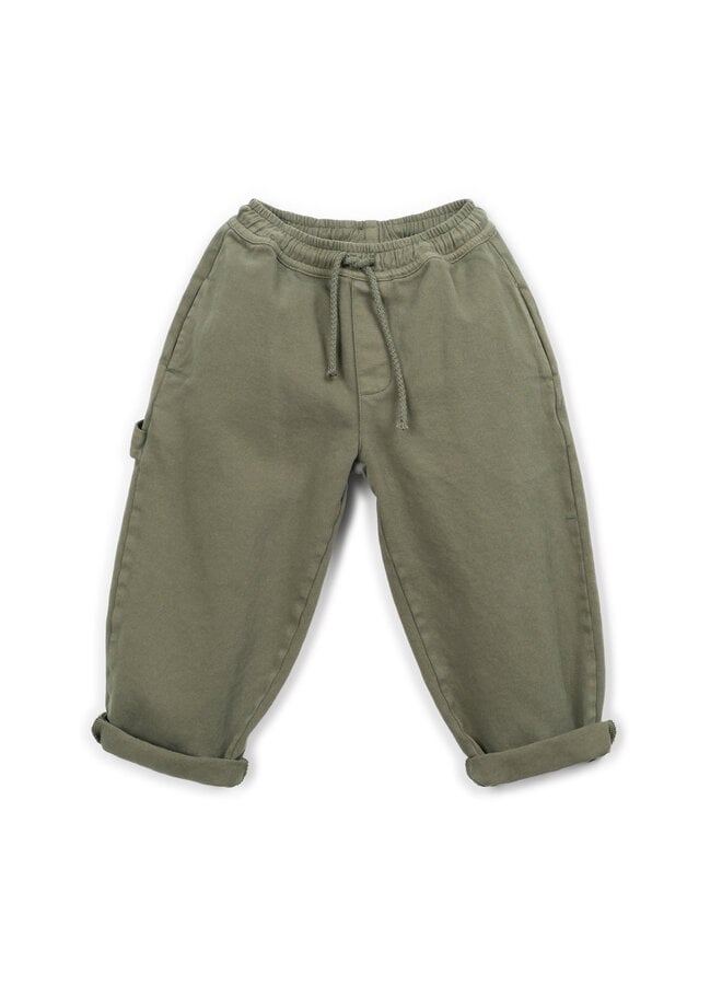 TWILL TROUSERS STONES