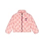 girls teddy jacket | Pink