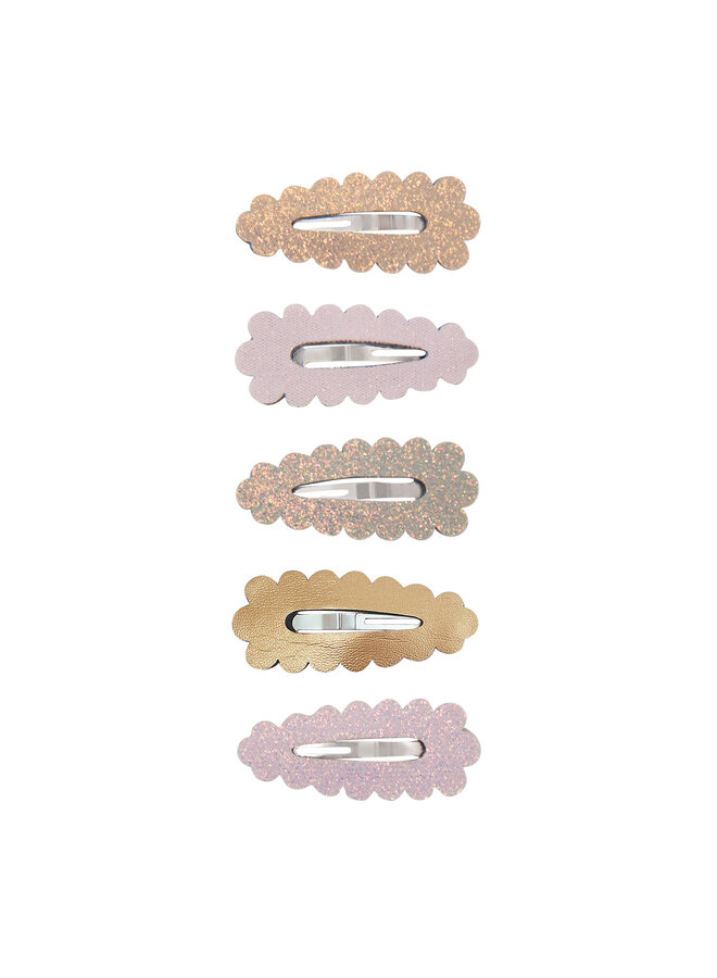 MIMI & LULA - SCALLOPED PASTELS MINI CLIPS