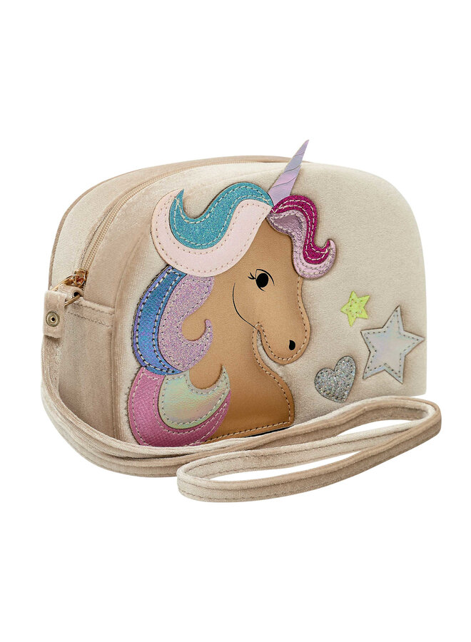 MIMI & LULA - VELVET UNICORN BAG
