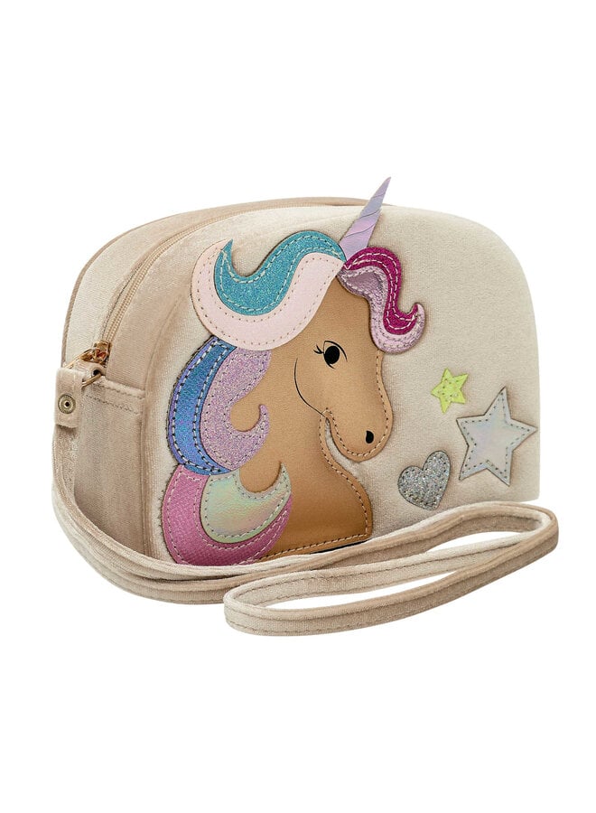 MIMI & LULA - VELVET UNICORN BAG
