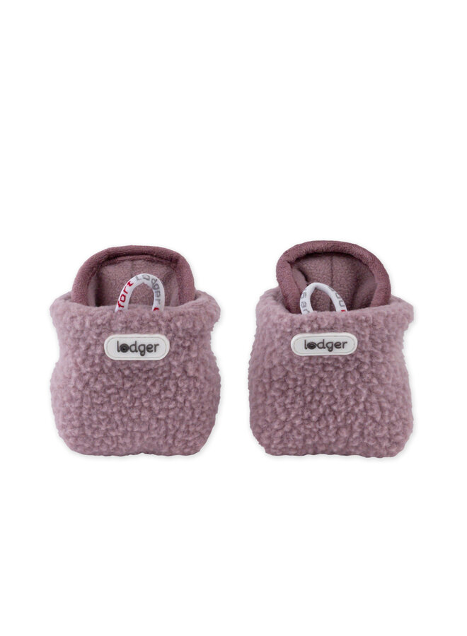 Slipper Teddy Fleece | Rose