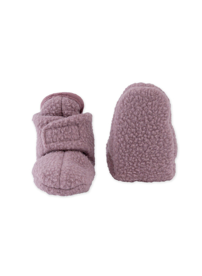 Slipper Teddy Fleece | Rose