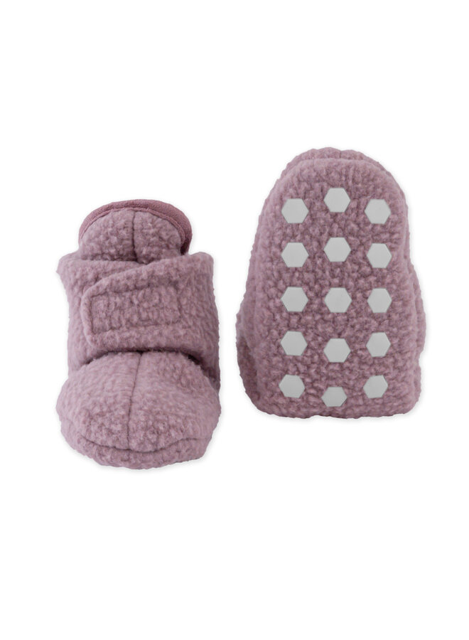Slipper Teddy Fleece | Rose