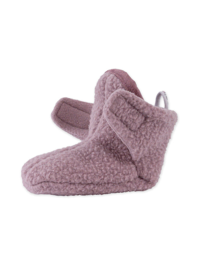 Slipper Teddy Fleece | Rose